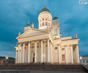 Puzzle Καθεδρικός Ναός: Ελσίνκι, Φινλανδία